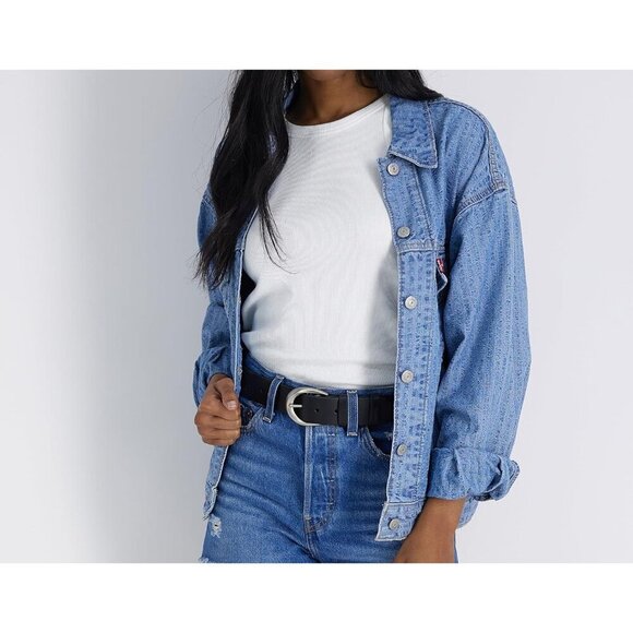 Women\'s Leather Suede Casual Belt 1.5-Inch Wide Adjustable for Jeans Dresses